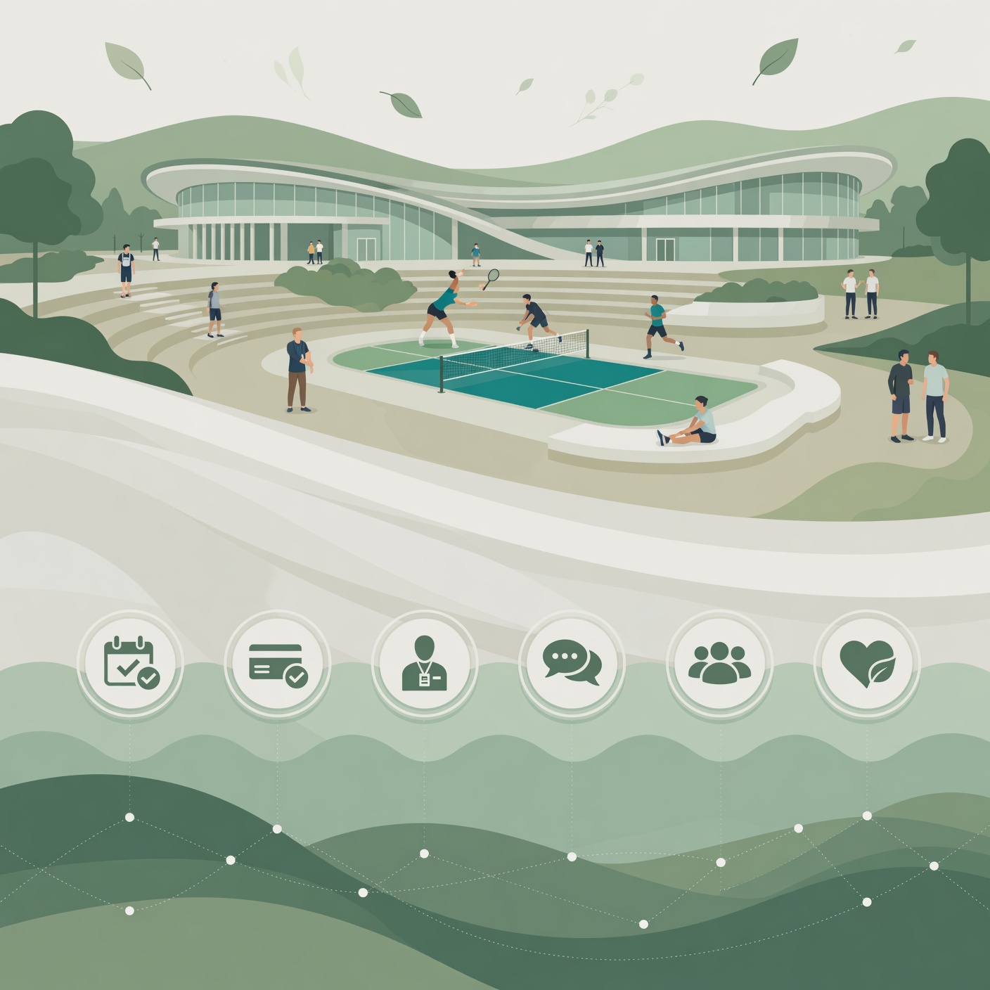 A digital foundation for modern sport centers.